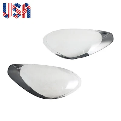 Cubierta transparente de la lente del faro izquierdo y derecho para Porsche Cayenne 2015 2016 2017 Foto 1 de 4