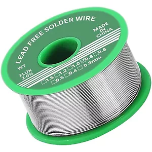 Lötzinn 0.8mm, Lötzinn Bleifrei mit Kolophonium kern, Lötzinn mit Flussmittel... - Bild 1 von 2