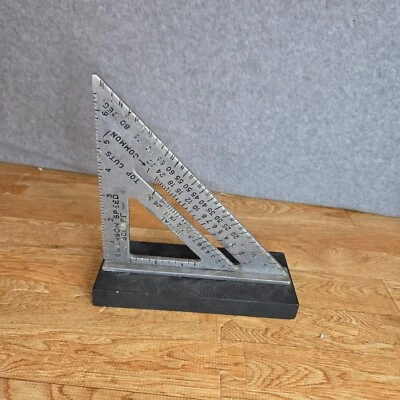 Vintage SWANSON SPEED SQUARE 1987 Aluminum 7" Made In The USA read - Image 1 of 3