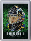 JAROSLAV HALAK 10/11 ITG BTP Pipes Masked Men Mask III #MM-21 Hockey Card Insert
