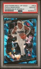 2023 National Convention VIP Gold Blue ICE Sparkle 145/149 Paolo Banchero PSA 10