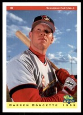 1993 Classic Best Savannah Cardinals Darren Doucette #12