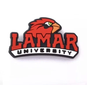 Dije para zapatos para la Universidad Lamar | Cardenales | - Imagen 1 de 1