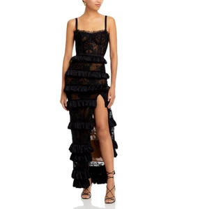 V. Chapman Cassia Lace Corset Gown MSRP $545 Size 0 # 14A 2239 Blm - Picture 1 of 8