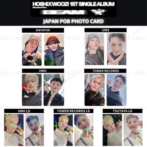 SEVENTEEN HOSHI X WOOZI 1st Single Album BEAM JAPAN POB PHOTO CARD - Picture 1 of 15