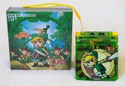 Nintendo Game Boy Advance SP The Legend of Zelda V5 IPS Retro Vintage Minish Kappe