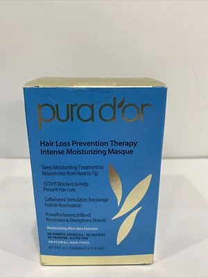 Увлажняющая маска для предотвращения выпадения волос Pura d'or 8 упаковок - Изображение 1 из 4