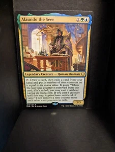 Alaundo the Seer MTG Magic Cards NM-M Battle for Baldur's Gate RARE - Picture 1 of 2