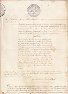 E4829 PERU UMSATZ VERSIEGELTES PAPIER 1866-67. - Bild 1 von 3