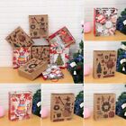 Kids Gifts Kraft Paper Shop Loot Christmas Gift Bag Candy Package Handbag