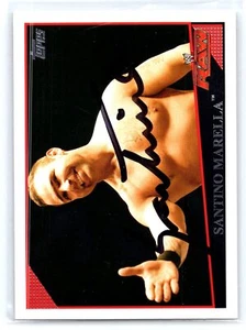 Santino Marella Signed Autographed Card 2009 Topps WWE #40    Auto - Picture 1 of 2