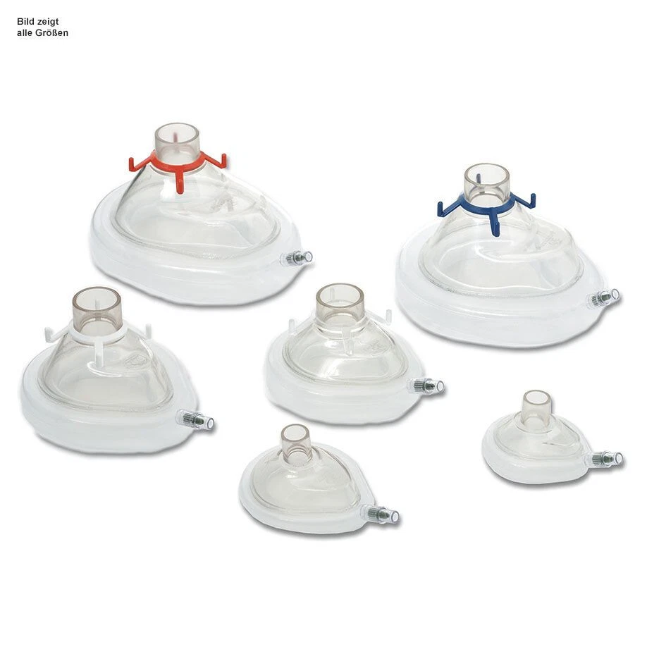 Ambu Einweg-Beatmungsmaske PLUS Maske für Beatmungsbeutel Notfall Atemmaske