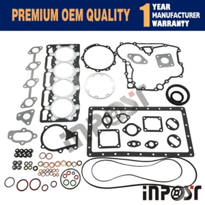 New STD For Kubota Tractor V1305 Engine Full Gasket Set Overhaul Gasket Kit - Picture 1 of 2