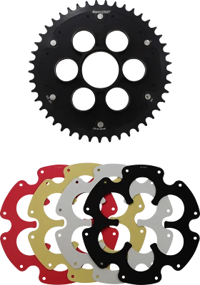 Piñón de transmisión trasera Supersprox Edge con inserto de color 45T Ducati 1198 R 10 Foto 1 de 4