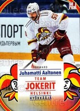 2015-16 Finnish Jokerit Helsinki Sereal #T19 Juhamatti Aaltonen