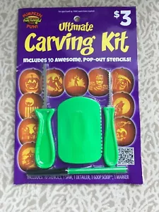 Ultimate Carving Zucca Kit Stencil Marcatore Seghetto Scoop E Altro - Foto 1 di 2