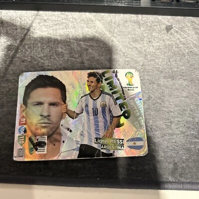 Signed Messi Autographed Card - Image 1 of 4