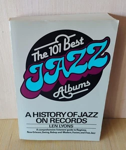 1980 First Quill Edition 101 BEST JAZZ ALBUMS trade LEN LYONS super clean EX - Imagen 1 de 12