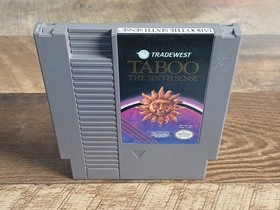 Taboo: The Sixth Sense (Nintendo NES, 1989) Game Only - Tested