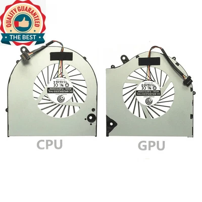 Nuevo ventilador de refrigeración CPU + GPU para computadora portátil para juegos EVGA SC15 PLB07010S05M conjunto Foto 1 de 4