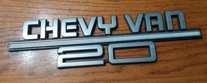 Chevy Chevrolet G-Van Sport Van Emblem G-Van 20 GM 1984-1989 - Picture 1 of 2
