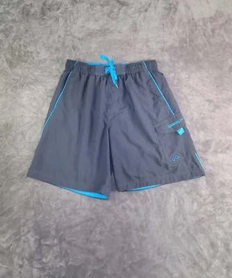 Traje de baño Speedo para hombre talla L gris pantalones cortos de natación cargo logotipo playa C30-36 Foto 1 de 4