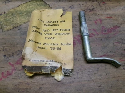 Nuevo de Lote Antiguo LVP-214-R&L 1955 1956 Mercury Montclair 4 Puertas Vent Frame Pivote Foto 1 de 2