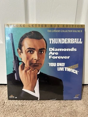 James Bond The Connery Collection Vol II Laserdisc Box Set Deluxe Edition - Image 1 of 2