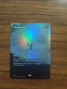 Blasphemous Act - Bonus Sheet FOIL (TLE 0026) MTG Avatar: The Last Airbender - Picture 1 of 2
