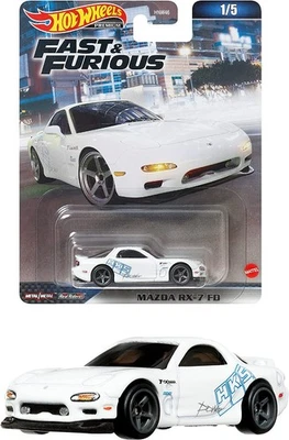 FAST FURIOUS Modello Auto MAZDA RX-7 FD 1:64 Hot Wheels HKD22 - Immagine 1 di 4