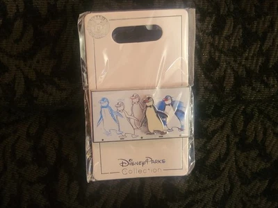 NUEVO Prendedor comercial 3D dibujo pingüino Mary Poppins tinta y pintura Disney 2020  Foto 1 de 2