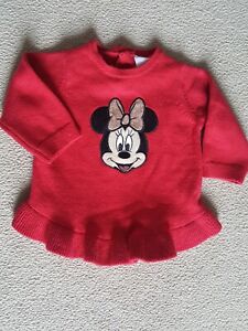 Disney Minnie Mouse girls jumper age up to 1 month