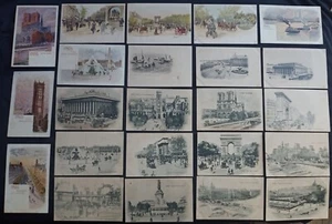 FRANKREICH PARIS 50 VINTAGE POSTKARTEN ALLE VERSCHIEDEN - Bild 1 von 2