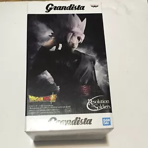 Banpresto Dragonball Z Grandista Resolution Son Gokou Black Rose New Us Seller - Picture 1 of 7