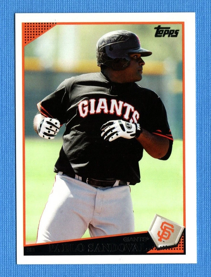 2009 Topps #426 Pablo Sandoval San Francisco Giants - Image 1 of 1