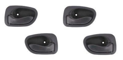 4 pcs Set L + R Inside Interior Inner Door Handles for 1995-1999 Hyundai Accent - Image 1 of 2