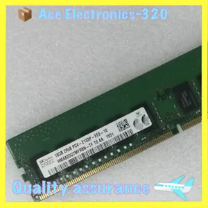 SK hynix 16GB 2133MHz ECC RAM DDR4 2Rx8 PC4-2133P-EE0 HMA82GU7MFR8N-TF UDIMM - Picture 1 of 4