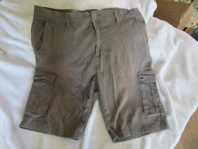 Pantalones cortos cargo Wicked Stitch grises para hombre 40 6 bolsillos Foto 1 de 4