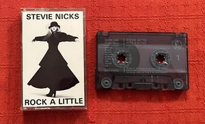 STEVIE NICKS - UK CASSETTE TAPE - ROCK A LITTLE - Imagen 1 de 5
