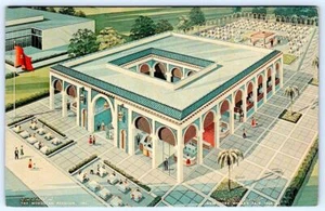 1964-65 A BIT OF MOROCCO ON DISLPAY NEW YORK WORLD'S FAIR VINTAGE POSTCARD - Picture 1 of 2