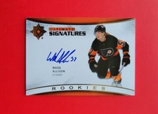 2021-22 Upper Deck Ultimate Collection Signatures Wade Allison Rookie Auto RC