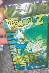 Dragon Ball Z Holochrome Archive Edition 5 Cards In Each Pack LOT of 2