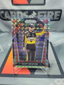 2020 Panini Prizm Silver Mosaic Prizm /199 Clint Bowyer #11 - Picture 1 of 3