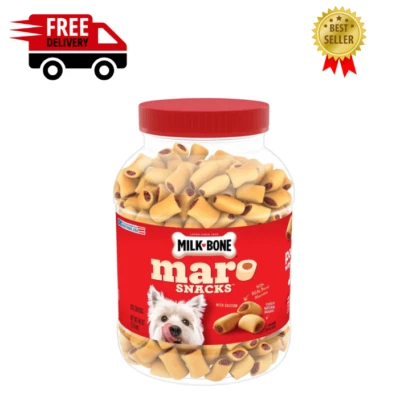 Milk-Bone MaroSnacks Dog Treats With Real Bone Marrow and Calcium 40 OZ