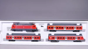 H0 AC Märklin 26507 treno S-Bahn BR 143 DB funzione treno reversibile digitale MM IMBALLO ORIGINALE #OL_40 - Foto 1 di 11