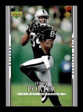 2007 Upper Deck First Edition Jerry Porter   #70