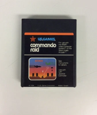 Commando Raid (Atari 2600, 1982) Authentic Cartridge Only - Image 1 of 4