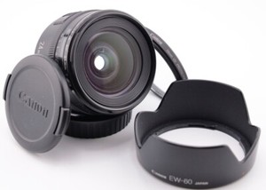 Near mint! Canon 24mm 2.8 EF LENS w/ EW-60 hood for EOS 1D 5D 6D 7D 90D 80D T8i