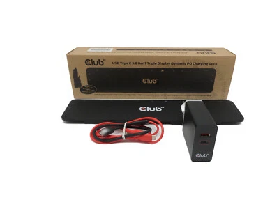 Club3D Dock USB-C (CSV-1564) 60W USB-C HDMI USB3.0 Lettore Di Schede SD - Immagine 1 di 4