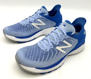 New Balance Fresh Foam 860 V11 Womens Size 10.5 B Blue White Running Shoes - Picture 1 of 6